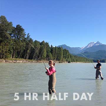 5 Hour Half Day Whistler Fishing Trips